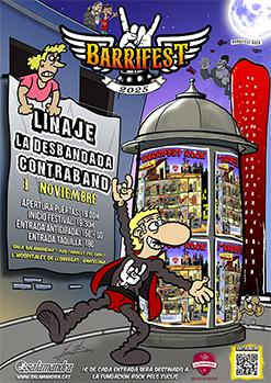 2º Barrifest: LINAJE + LA DESBANDADA + CÖNTRABAND